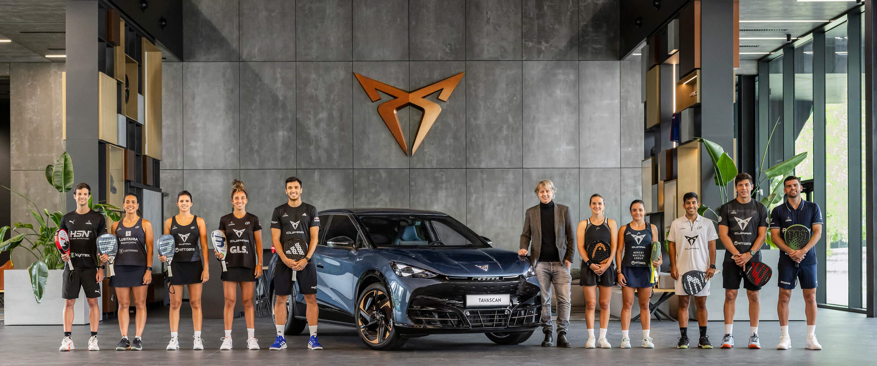 CUPRA: lyderė tarptautinėje padelio arenoje