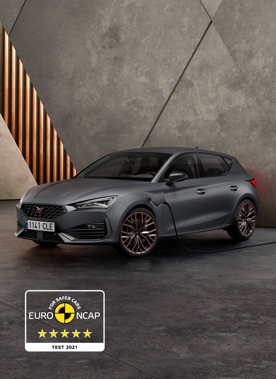 CUPRA Leon 5 star rating euro ncap