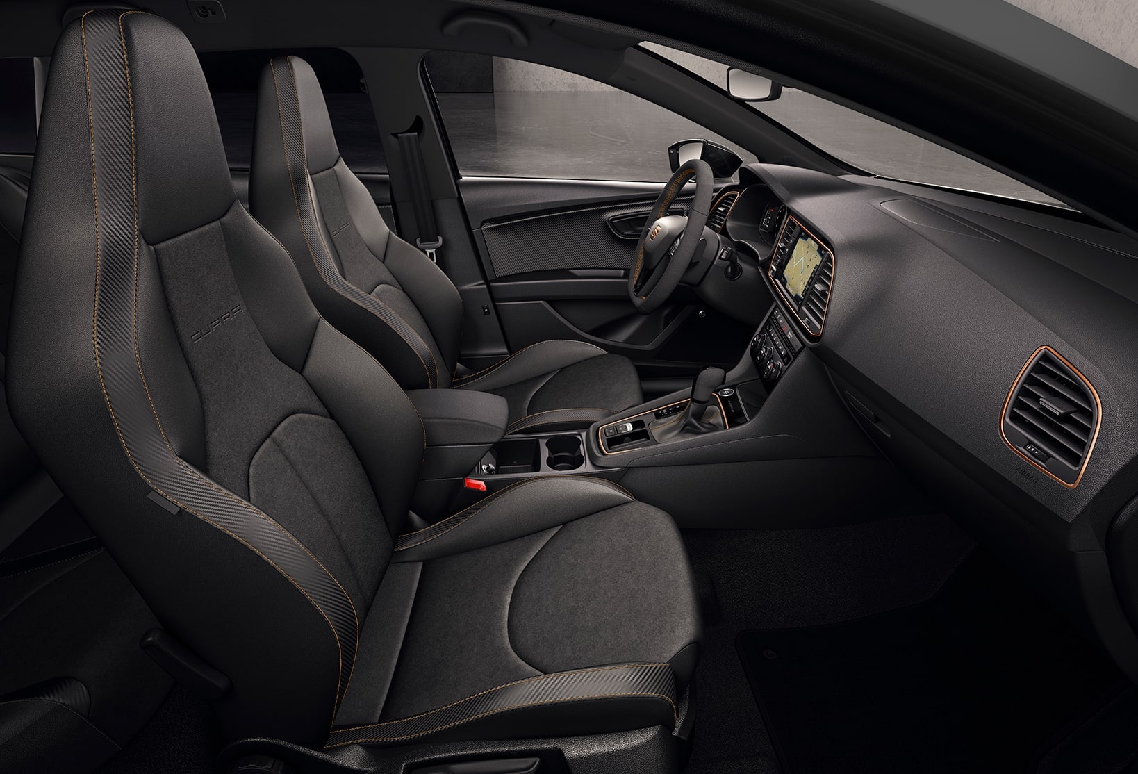 Leon CUPRA R sporty bucket seats