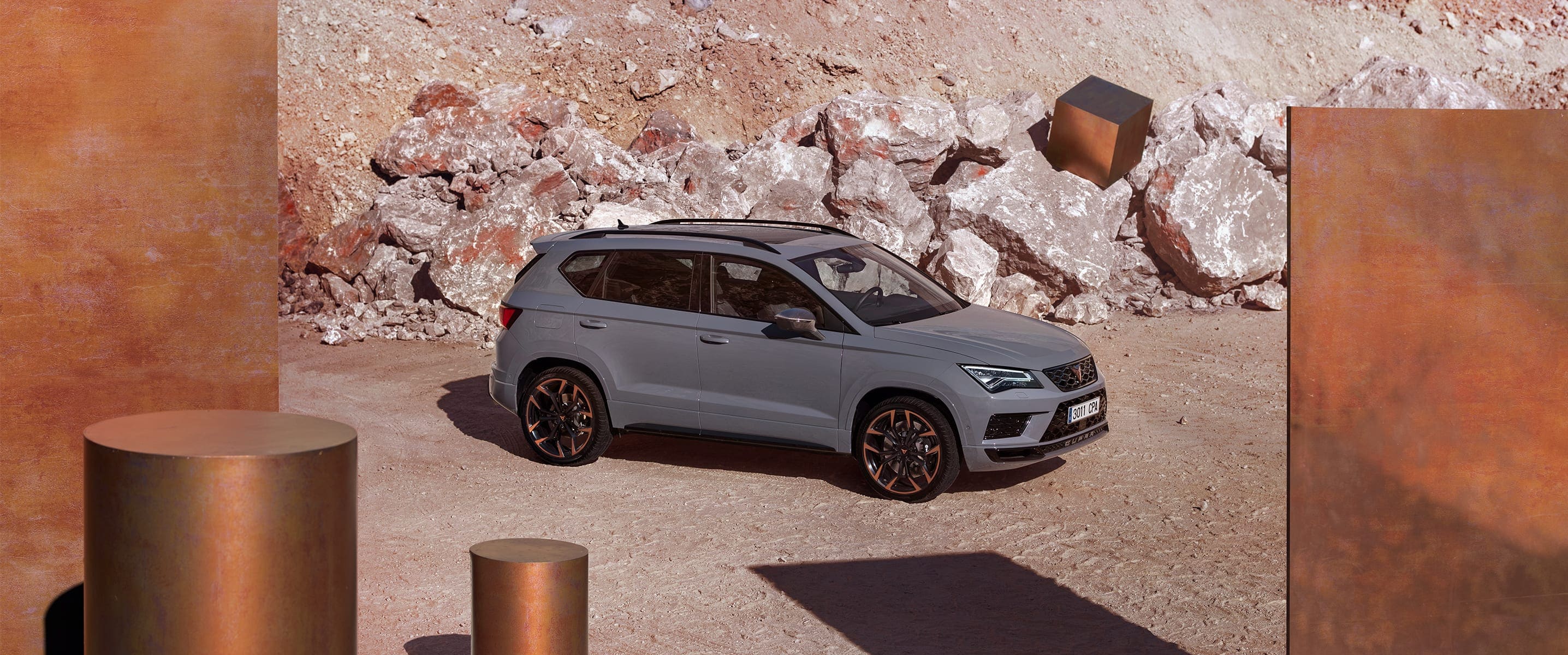 Side view of the CUPRA Ateca Special Edition