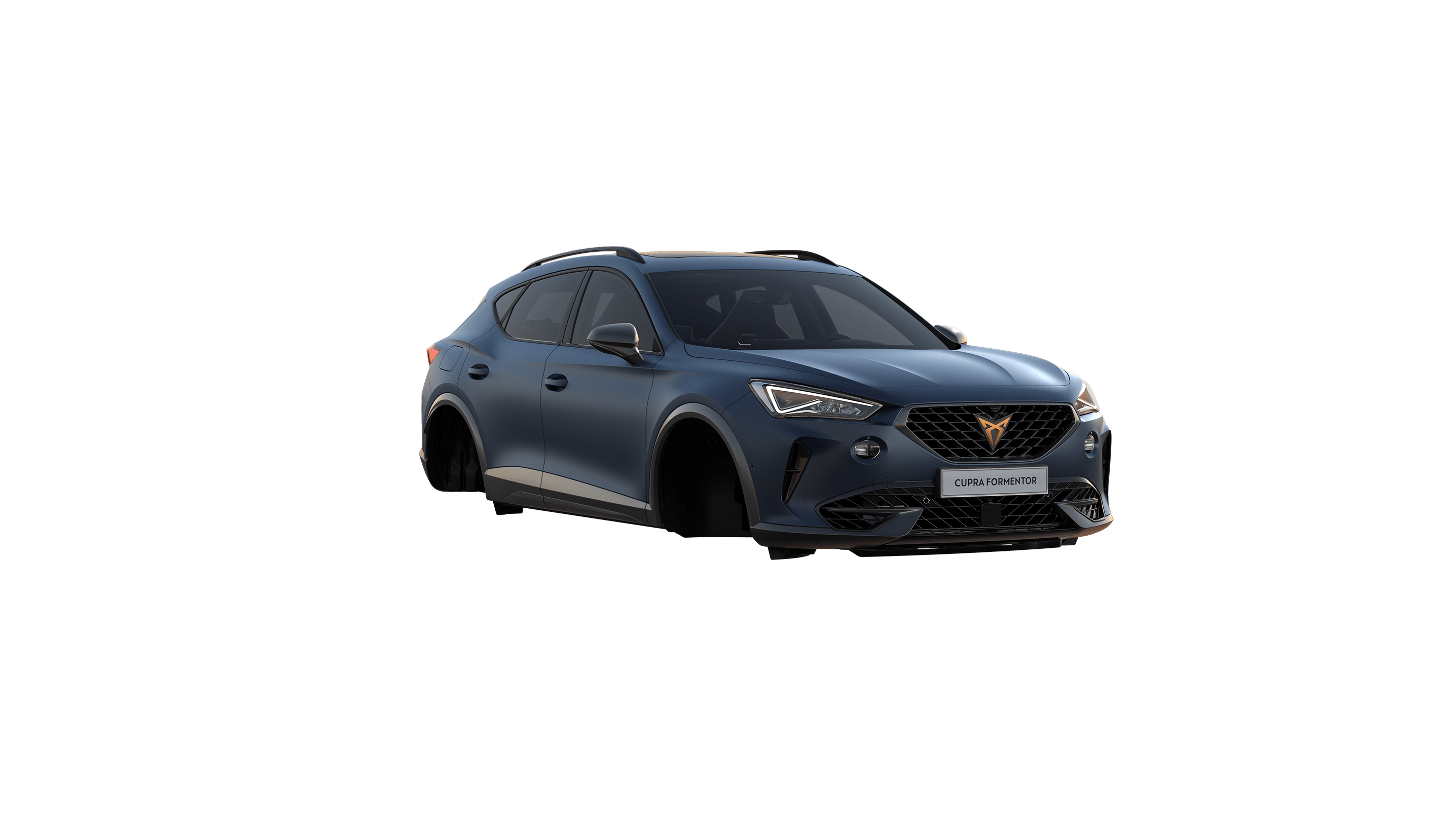 new cupra formentor .available in petrol blue matte colour
