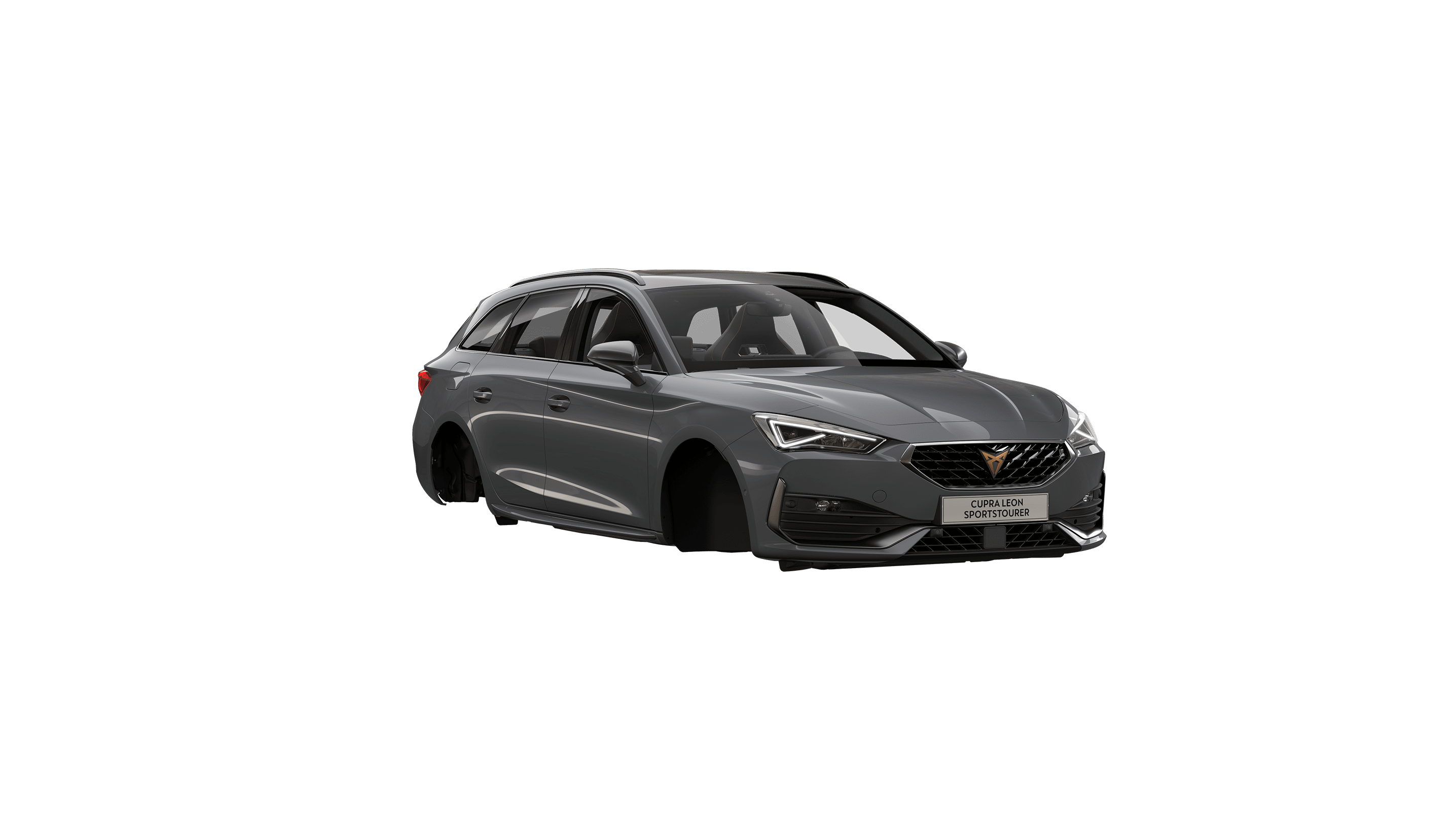 new CUPRA Leon Sportstourer ehybrid Family Sports Car available in graphene grey colour