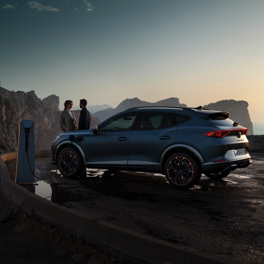 CUPRA on the road charging