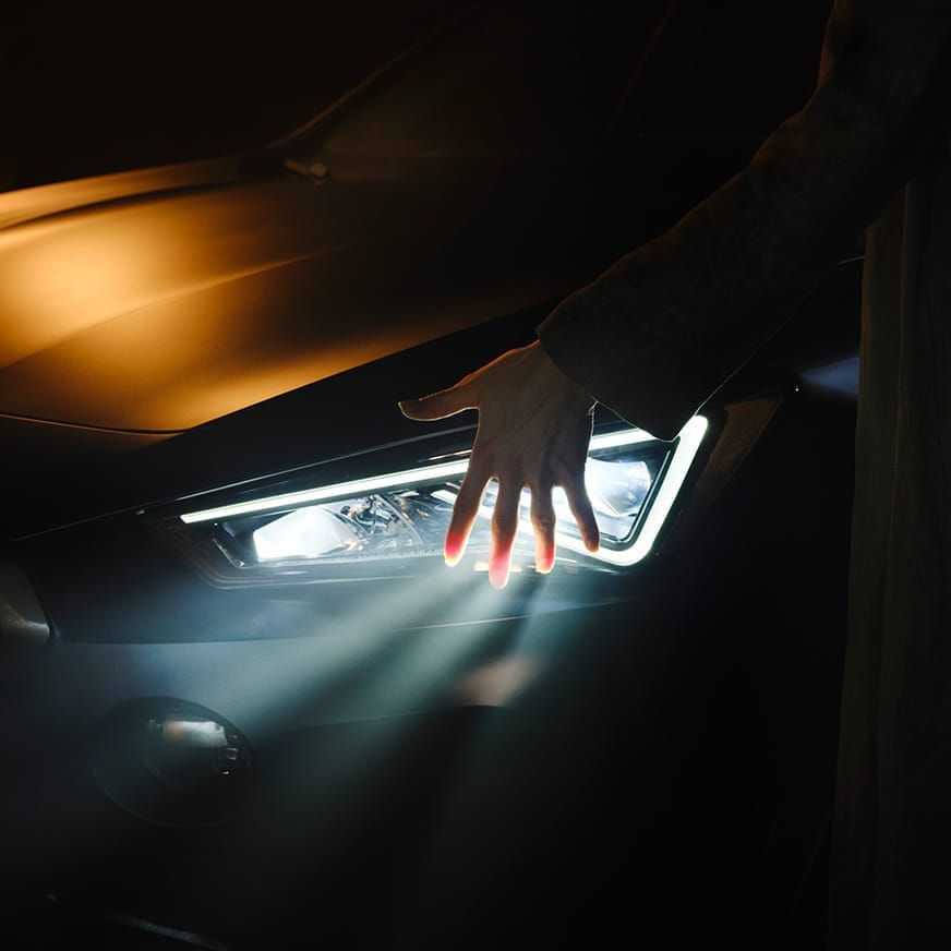 CUPRA Electric performance range led lights
